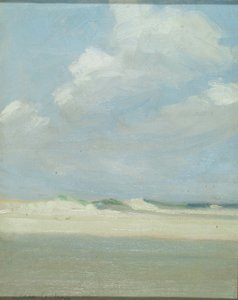 Duinen aan de Zee (Laguna Beach) door Eleanor Ruth Colburn