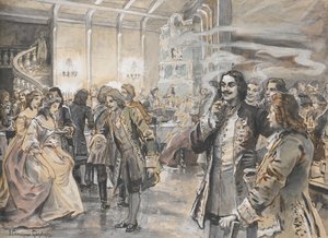 Paasvieringen aan het hof van Peter de Grote