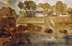 Halsnoy Klooster door Elias Figenschou