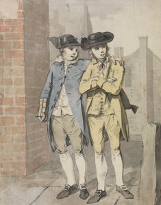 Twee Schooljongens door Elias Martin