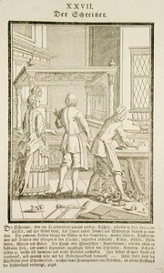 De Timmerman (gravure) door Elias Pomelius