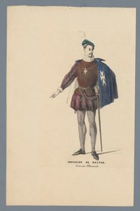 Ridder van Malta, Duits kostuum