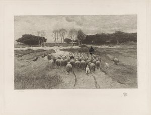 Schaapherder door Elias Stark