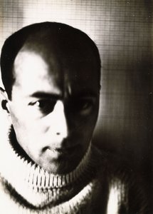 Zelfportret, 1924 door Eliezer Markowich Lissitzky