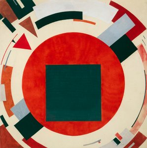 Proun, circa 1922, El Lissitzky door Eliezer Markowich Lissitzky