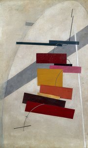 Compositie. Rond 1919-20 door Eliezer Markowich Lissitzky