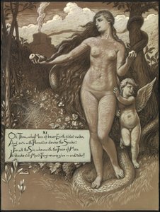 (Illustratie voor Rubáiyát van Omar Khayyám) In het begin