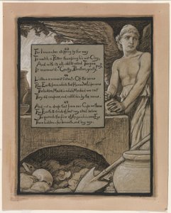 (Illustratie voor Rubáiyát van Omar Khayyám) De hemelse pottenbakker