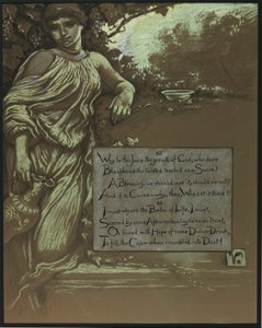 (Illustratie voor Rubáiyát van Omar Khayyám) De wijnstok