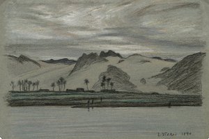 Uit 30 Tekeningen van de Nijlreis, Nr. 19