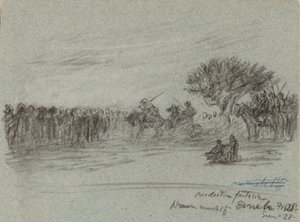 Nijlreis, Esneh, Egypte door Elihu Vedder