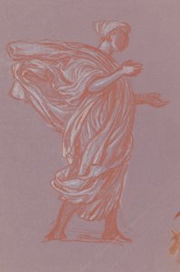 Staande figuur door Elihu Vedder