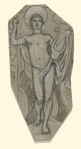 Studie voor Apollo door Elihu Vedder