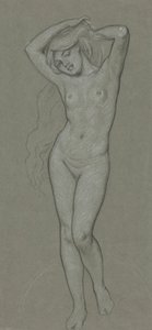 Studie voor figuur van Venus
