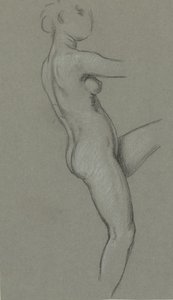 Studie voor De Schikgodinnen die de Sterren Verzamelen, 1884-1887