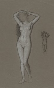 Studie voor de figuur van Venus