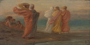 Het Muziekfeest door Elihu Vedder