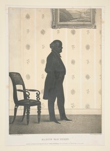 Martin Van Buren, uit een set van 27 portretten
