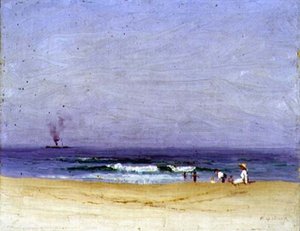 Op het Strand door Elioth Gruner