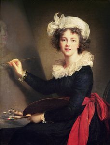 File:Self-portrait in a Straw Hat by Elisabeth-Louise Vigée-Lebrun.jpg - Wikiped