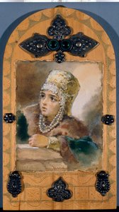 De prinses (illustratie van het gedicht 