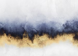 Indigo Gold Shimmer