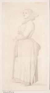 Amagermeisje door Elisabeth Jerichau Baumann