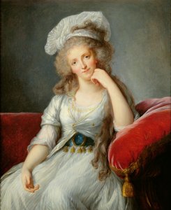 Louise-Marie Adelaide, Hertogin van Orleans door Elisabeth Louise (after) Vigee Lebrun