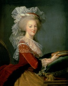 Portret van Marie Antoinette