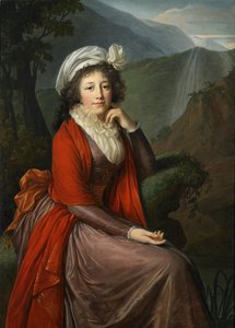 Portret van gravin Maria Theresia Bucquoi, née Parr
