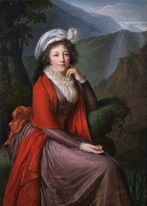 Portret van gravin Maria Theresia Bucquoi, née Parr