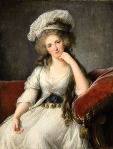 Louise Marie Adélaïde de Bourbon-Penthièvre, hertogin van Orléans, 1789 door Elisabeth Louise Vigee Lebrun