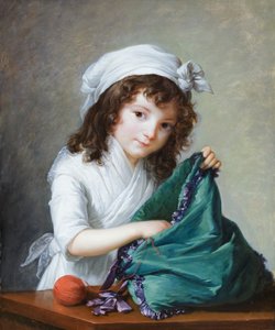 Mademoiselle Brongniart door Elisabeth Louise Vigee Lebrun