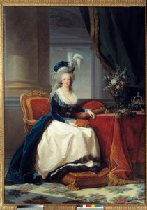 Marie-Antoinette - Portret van Marie Antoinette van Lorraine Habsburg, koningin van Frankrijk door Elisabeth Louise Vigee Lebrun