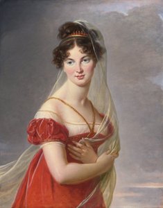 Portret van Aglae Angelique Gabrielle de Gramont