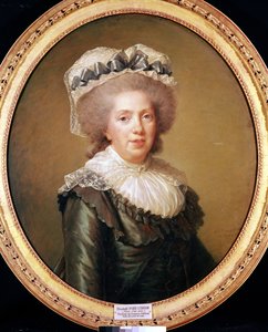 Portret van Adelaide de France (1732-1800) 1791 door Elisabeth Louise Vigee Lebrun