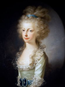 Portret van Aartshertogin Maria Clementina van Oostenrijk