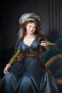 Portret van Gravin Yekaterina Skavronskaya, geboren von Engelhardt 1761-1829