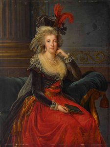 Portret van Maria Carolina van Oostenrijk 1752-1814