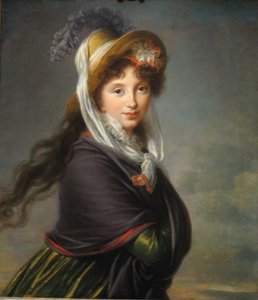 Portret van prinses Irina Ivanovna Vorontsova, geboren Izmaylova 1768-1848, ca. 1797