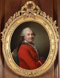 Portret van Robert Benêt de Montcarville 1698-1771, ca. 1770 door Elisabeth Louise Vigee Lebrun