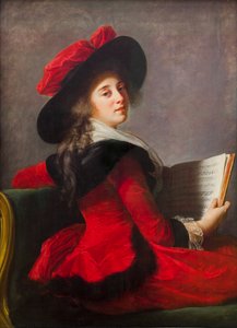 Portret van de barones Crussol, vrouw van Henri-Charles-Emmanuel de Crussol-Florensac, geboren Anne Mari