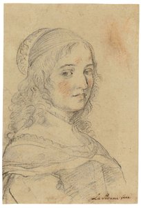 Zelfportret door Elisabetta Sirani