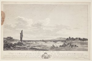 Uitzicht over Pont de Neuilly door Elise Saugrain