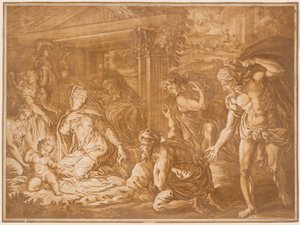 De aanbidding van de herders, 1724