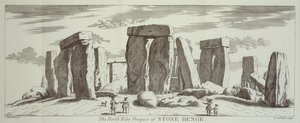 Het Noordwestelijke Uitzicht van Stone Henge, 1725