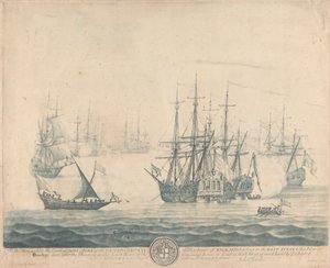 Uitzicht op Bombay door Elisha Kirkall