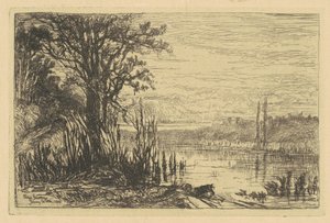 De Vijver bij Cernay-la-Ville