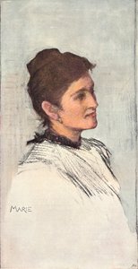 Marie, 19e eeuw door Elizabeth Adela Forbes