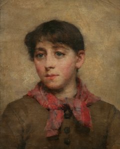 Een Newlyn Meisje door Elizabeth Adela Stanhope Forbes
